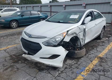 2013 Hyundai Sonata Hybrid Limited from USA, damaged, VIN KMHEC4A46DA068479